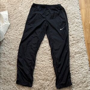 Nike Running Black Athletic track pants, lightweight, size small